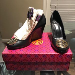 Authentic Tory Burch platform heels